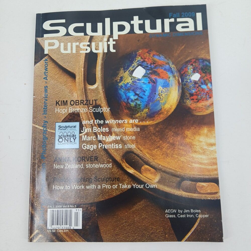 Vintage Sculptural Pursuit Magazine Fall Issue Art Sculpture Collectible
